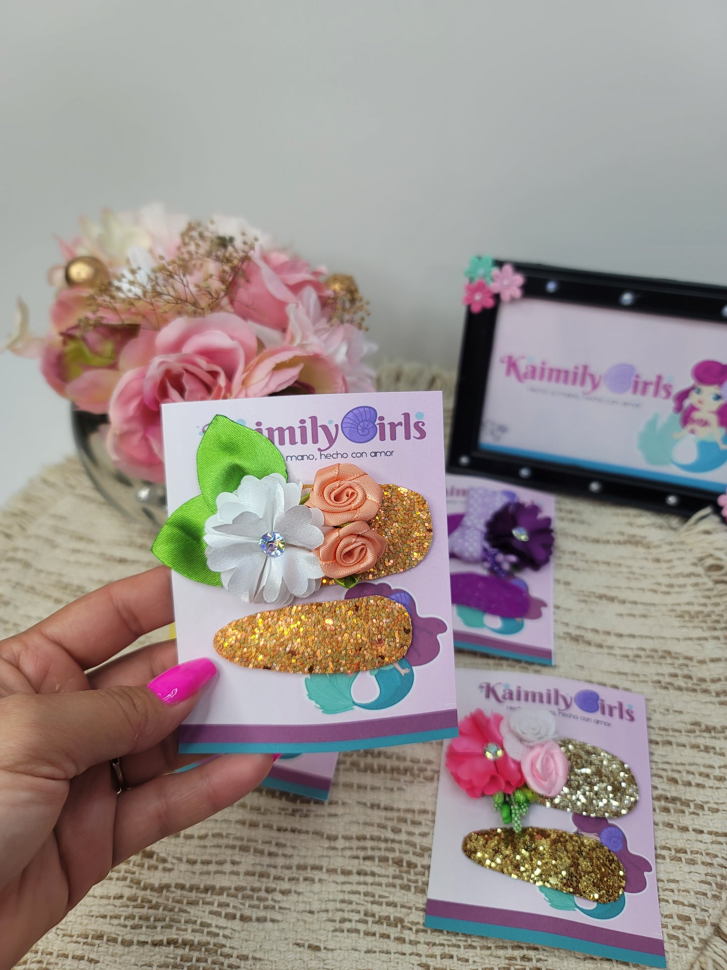 Set Clips Sofía
